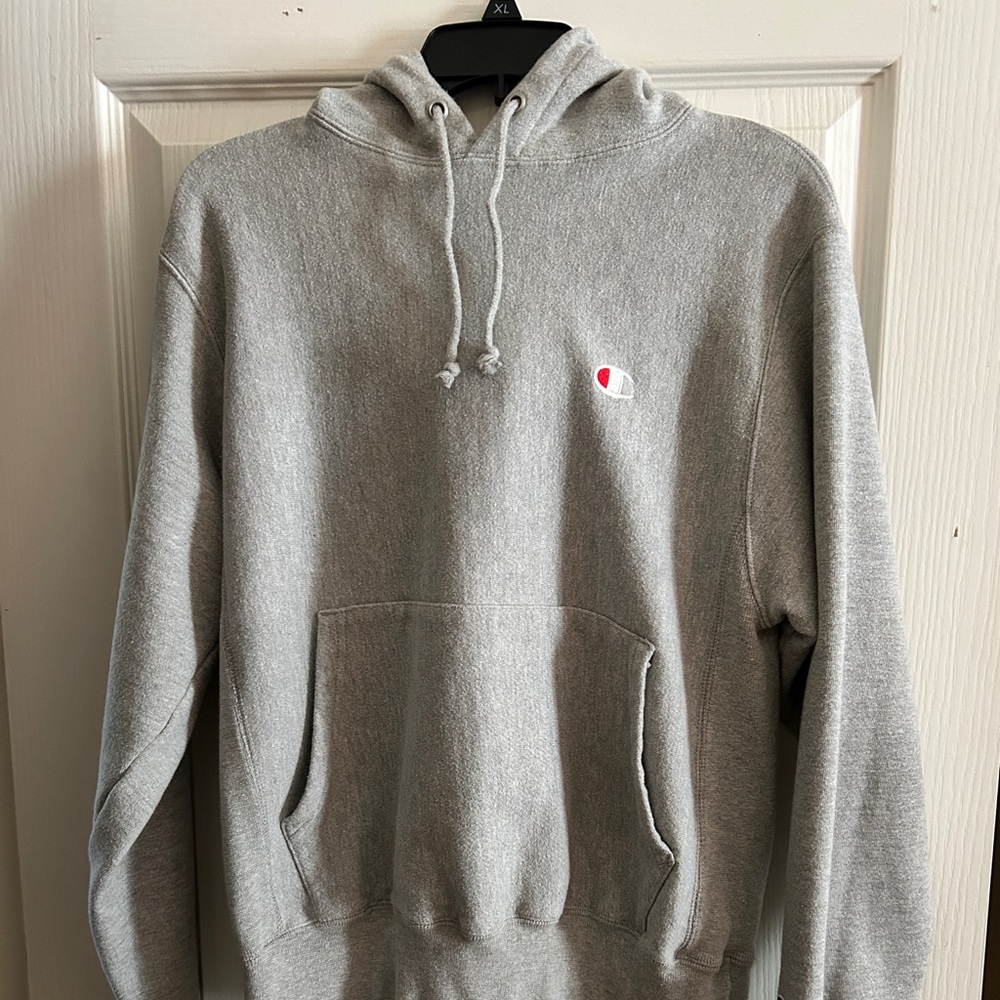 Grey Champion small hoodie barely worn